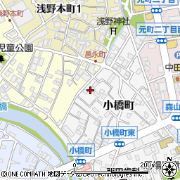 石川県金沢市小橋町13-19周辺の地図