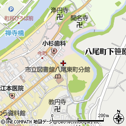 法林寺周辺の地図