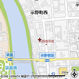 石川県金沢市示野町西31周辺の地図
