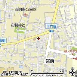 長野県長野市篠ノ井布施五明298-3周辺の地図