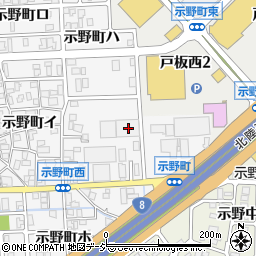 石川県金沢市示野町ニ51周辺の地図