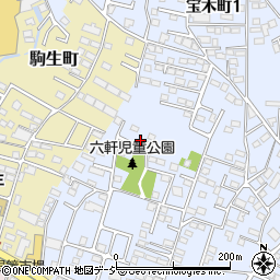 栃木県宇都宮市宝木町1丁目83周辺の地図