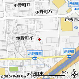 石川県金沢市示野町イ12周辺の地図