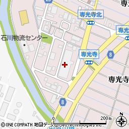 石川中央食品株式会社　本社周辺の地図