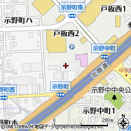 石川県金沢市示野町ニ45周辺の地図