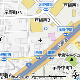 石川県金沢市示野町ニ46周辺の地図
