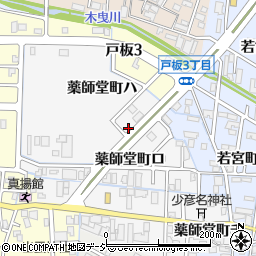 石川県金沢市薬師堂町ロ128周辺の地図