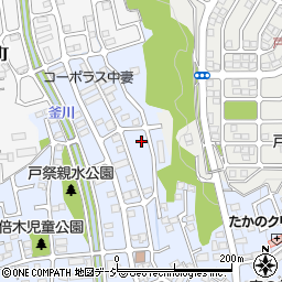 栃木県宇都宮市戸祭町3061-2周辺の地図