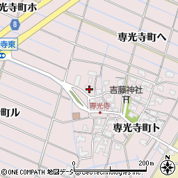 石川県金沢市専光寺町ト16周辺の地図