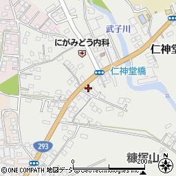 栃木県鹿沼市仁神堂町38-7周辺の地図