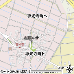 石川県金沢市専光寺町ト39周辺の地図