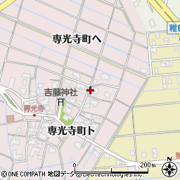 石川県金沢市専光寺町ト42周辺の地図