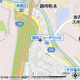 石川県金沢市東長江町イ周辺の地図