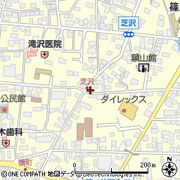 長野県長野市篠ノ井布施高田724周辺の地図