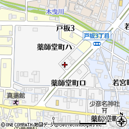 石川県金沢市薬師堂町ロ141周辺の地図