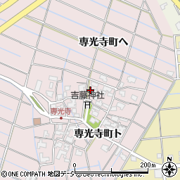 石川県金沢市専光寺町ト34周辺の地図