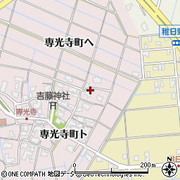 石川県金沢市専光寺町ト45周辺の地図