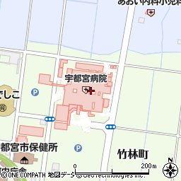 スターバックスコーヒー 済生会宇都宮病院店周辺の地図