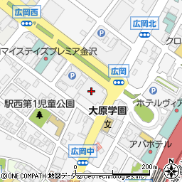 北國銀行本店営業部 ＡＴＭ周辺の地図