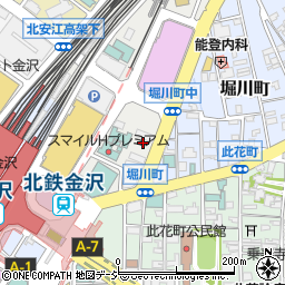 コート・ダジュール 金沢駅前店周辺の地図