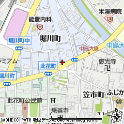 石川県金沢市堀川町9-1周辺の地図