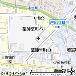 石川県金沢市薬師堂町ロ140周辺の地図
