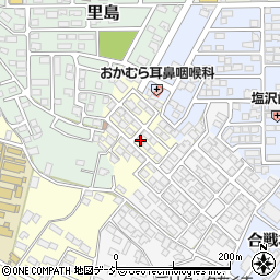 長野県長野市篠ノ井布施高田里島団地周辺の地図