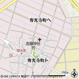 石川県金沢市専光寺町ト40周辺の地図