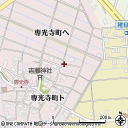 石川県金沢市専光寺町ト43周辺の地図