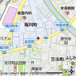 石川県金沢市堀川町9-2周辺の地図