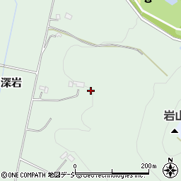 栃木県鹿沼市深岩345周辺の地図