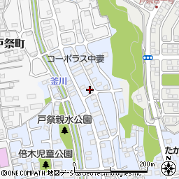 栃木県宇都宮市戸祭町3067-11周辺の地図