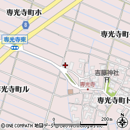 石川県金沢市専光寺町ト7周辺の地図