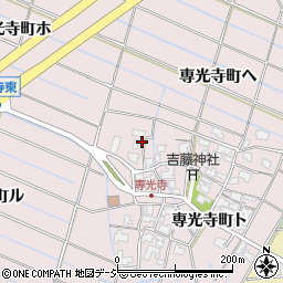 石川県金沢市専光寺町ト915周辺の地図