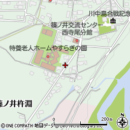 長野県長野市篠ノ井杵淵229周辺の地図