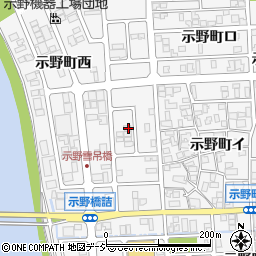 石川県金沢市示野町ト451周辺の地図