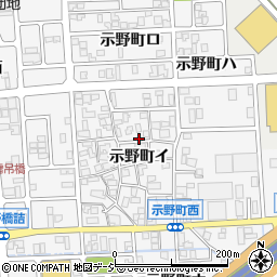 石川県金沢市示野町イ40周辺の地図