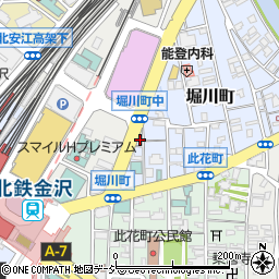 株式会社金沢駅前不動産周辺の地図