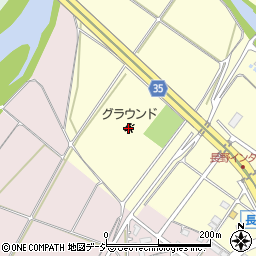 西寺尾運動場トイレ周辺の地図