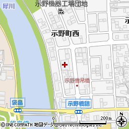 石川県金沢市示野町西33周辺の地図