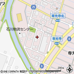 石川県金沢市専光寺町ヲ周辺の地図