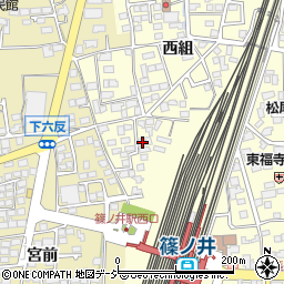 長野県長野市篠ノ井布施高田1369周辺の地図