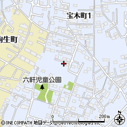 栃木県宇都宮市宝木町1丁目80-28周辺の地図