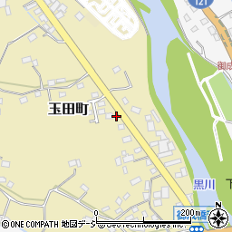 栃木県鹿沼市玉田町103周辺の地図