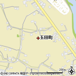 栃木県鹿沼市玉田町95周辺の地図