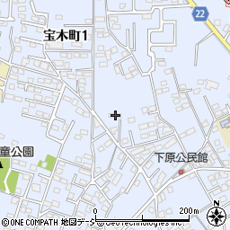 栃木県宇都宮市宝木町1丁目2583-23周辺の地図