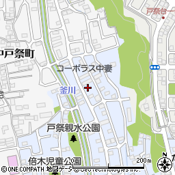 栃木県宇都宮市戸祭町3067-6周辺の地図