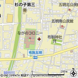 長野県長野市篠ノ井布施五明207周辺の地図