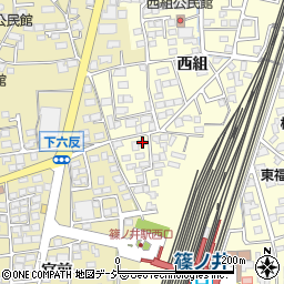 長野県長野市篠ノ井布施高田1374周辺の地図