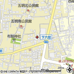 長野県長野市篠ノ井布施五明256周辺の地図